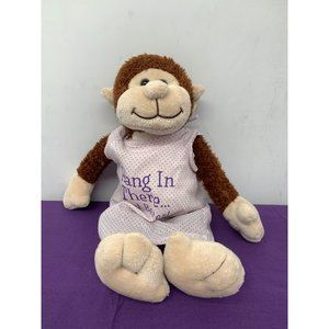 The Petting Zoo 2015 Hanging Monkey Hang In There Feel Better Hospital Gown Brow